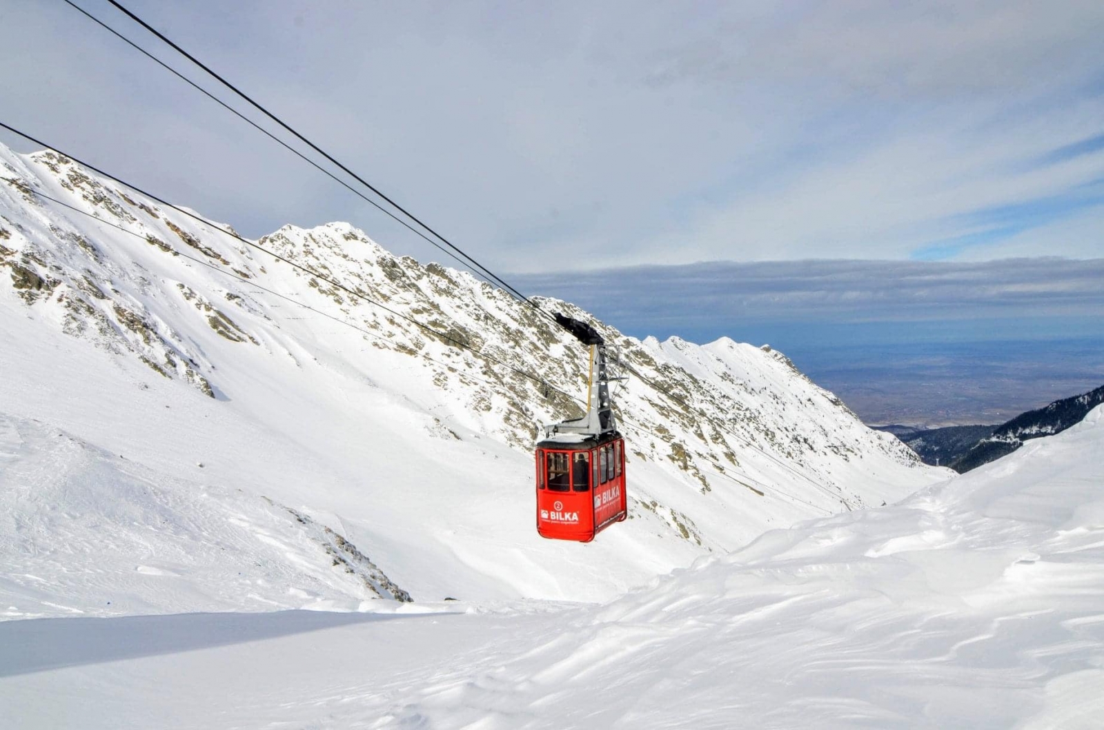 hotelul de gheata, lacul balea, balea lac iarna, telegondola, transfagarasan