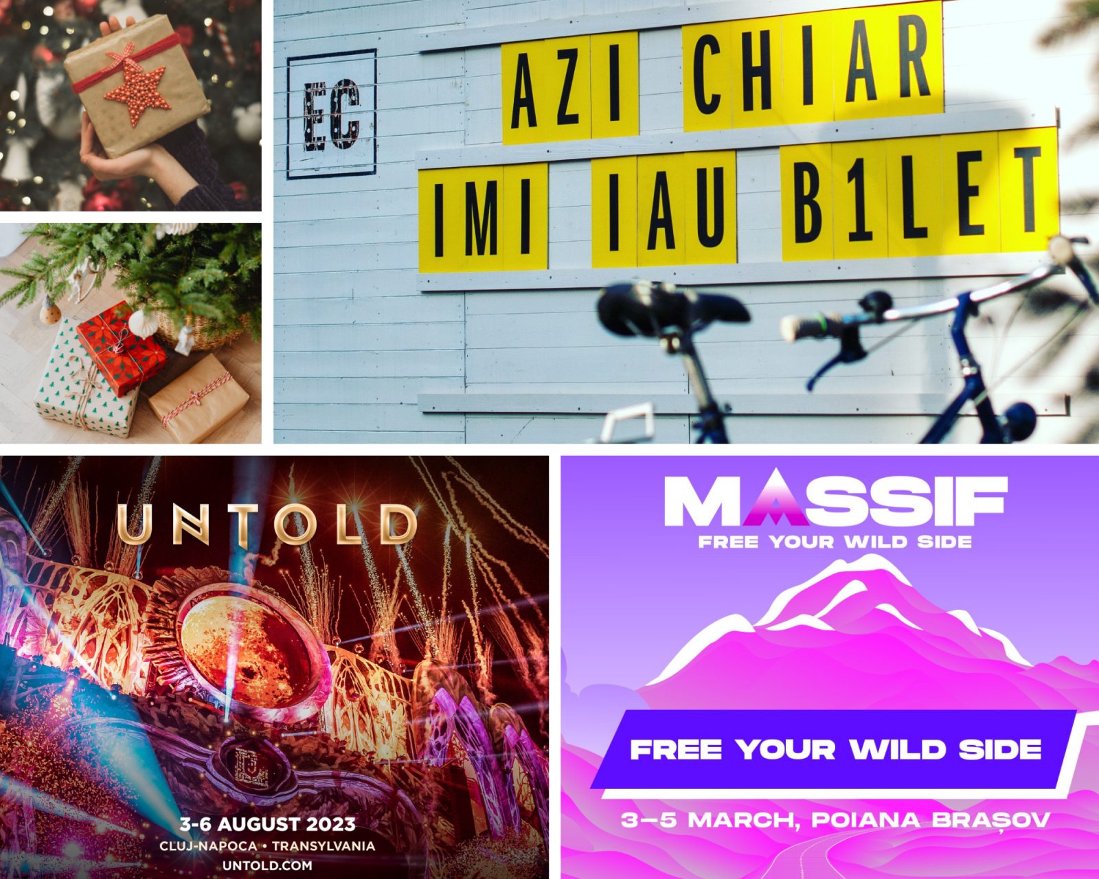 Dăruiește experiențe: bilete la cele mai așteptate concerte