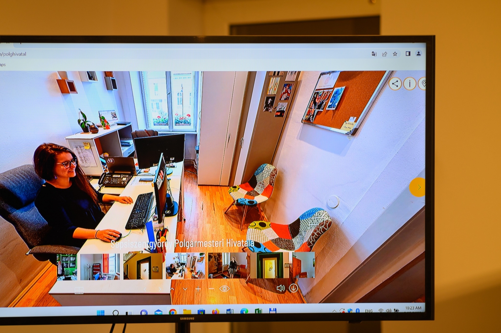 biroul primarie locale, sfantu gheorghe 