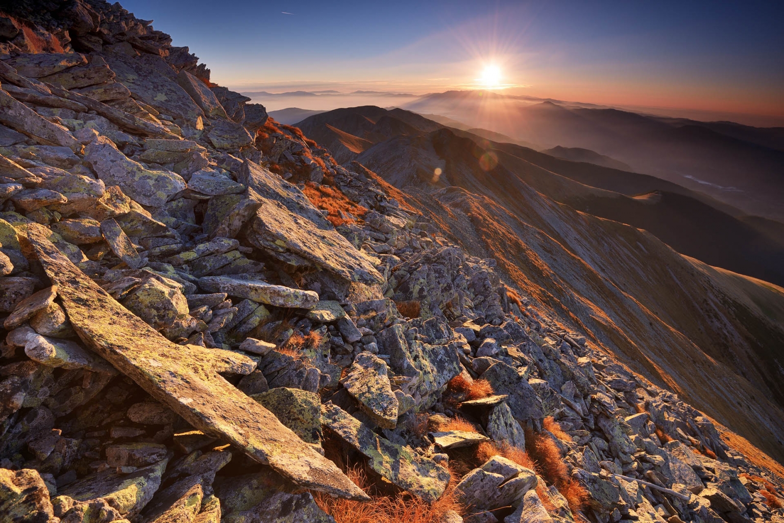 rezervatia naturala retezat, munti, stanci