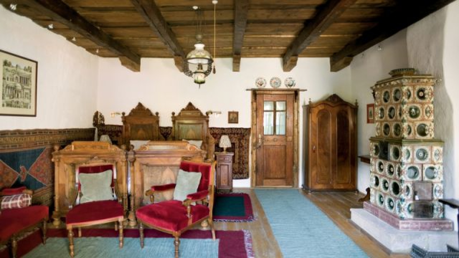 Valea Zalanului, cazarea regelui Charles