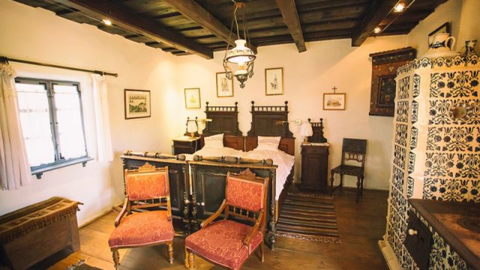 Valea Zalanului, cazarea regelui Charles