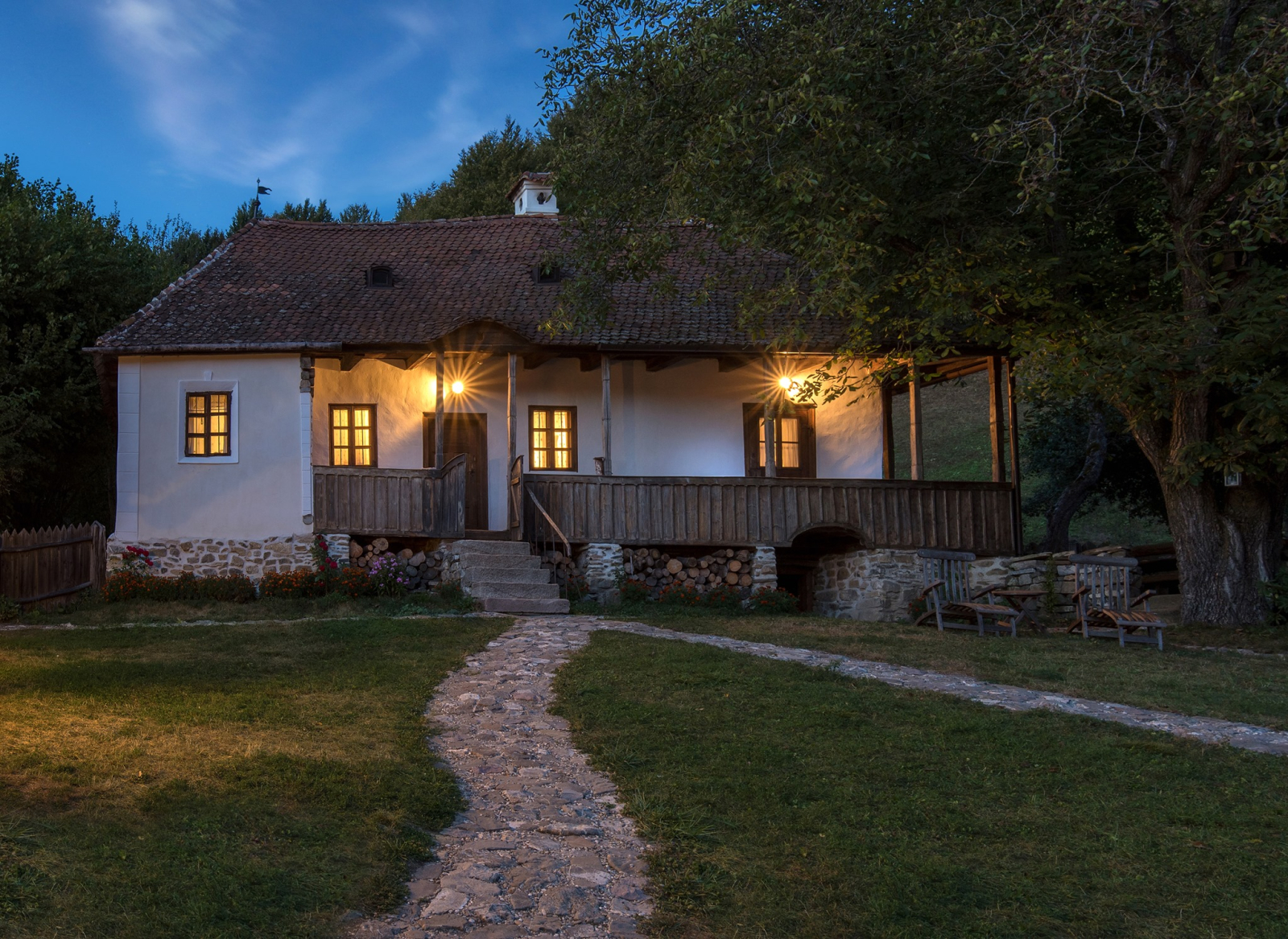 Valea Zălanului, casa traditionala 