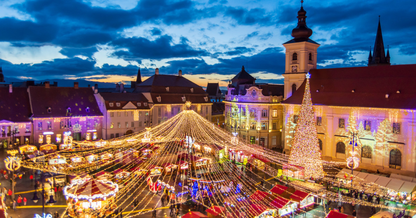 The Christmas Market in Sibiu has opened